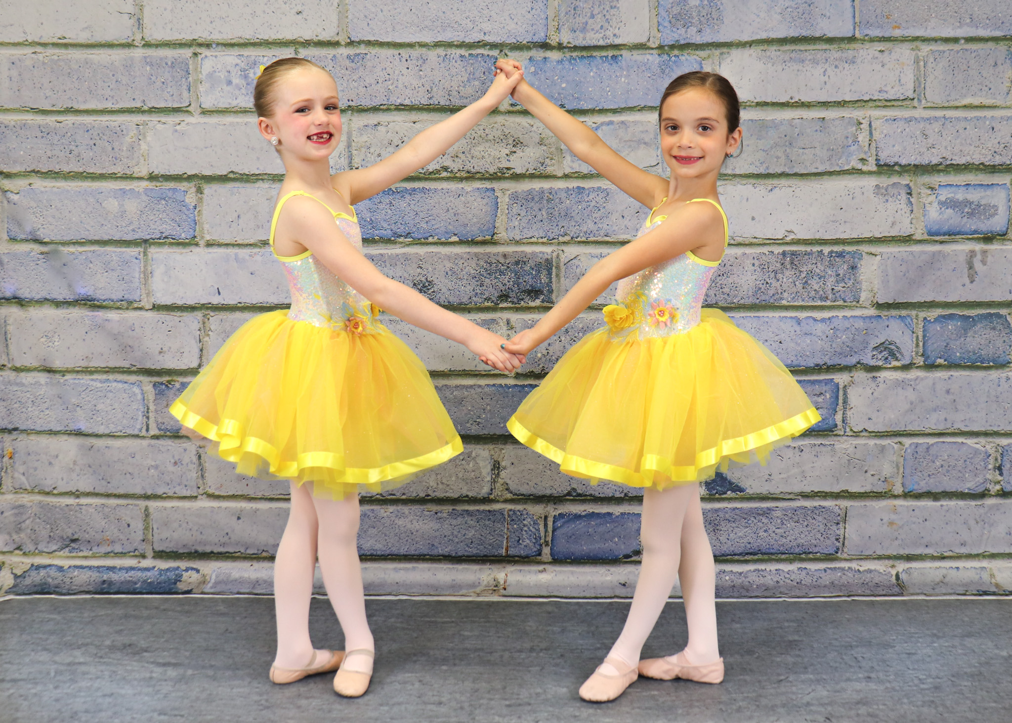 Duo ballet performance